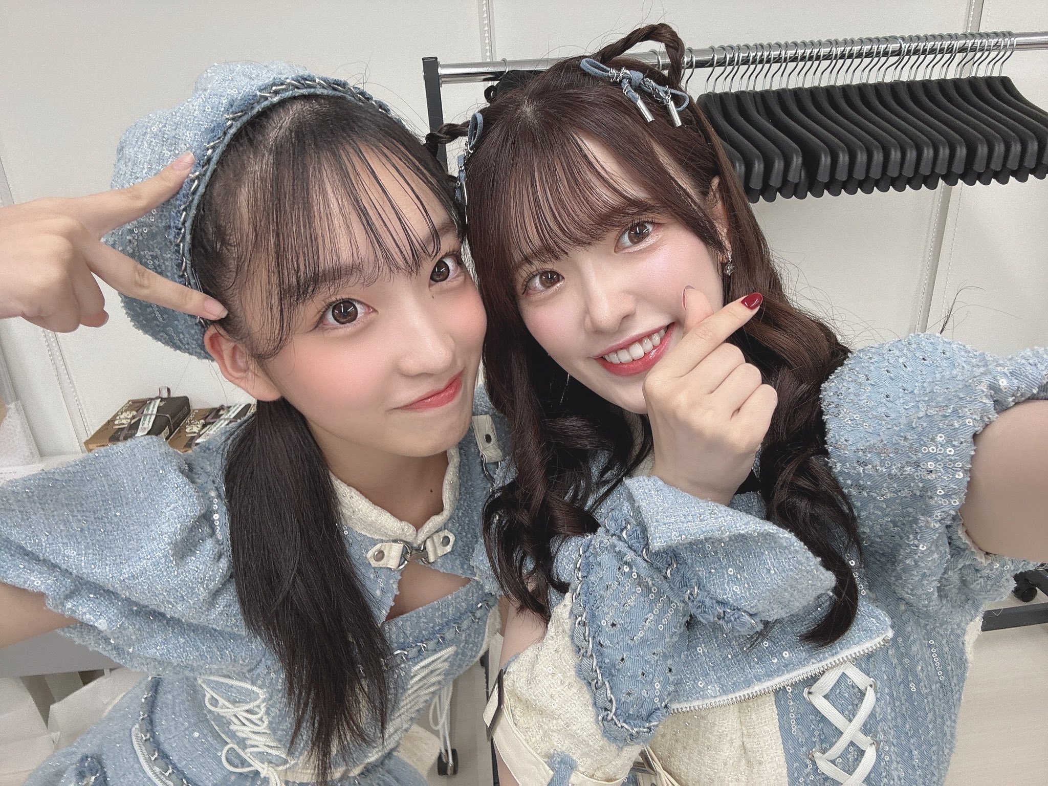 山口結愛と武藤小麟の写真
