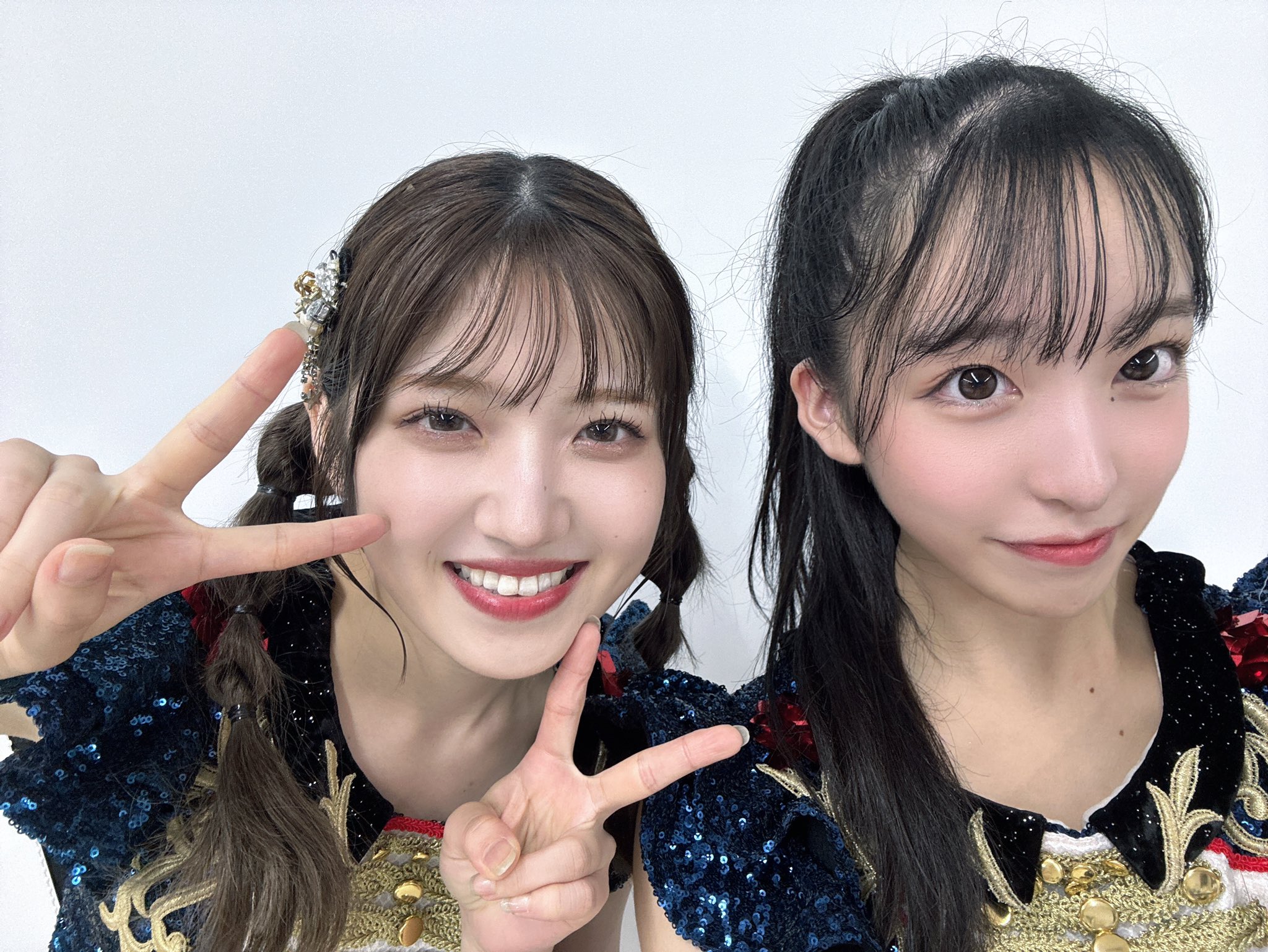 村山彩希と山口結愛の写真